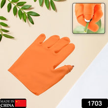 Silicone Thumb Knife Finger Protector Gloves for Cutting, Harvesting, and Gardening (Right-Handed, 1 Pc)