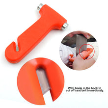 Car Safety Hammer – Emergency Window Breaker & Seatbelt Cutter (1pc)