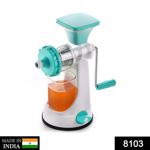 Plastic Hand Juicer – Multipurpose Fruit & Vegetable Juicer (Multicolor)