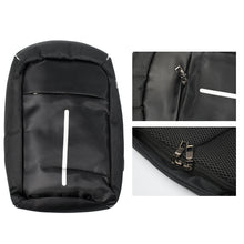 6138a Waterproof Anti Theft Crossbody Fanny Pack Waist Bag Pu Leather Shoulder Bags Chest Men Casual Fashion Usb Charging Earphone Hook Sling Travel Messengers Bag