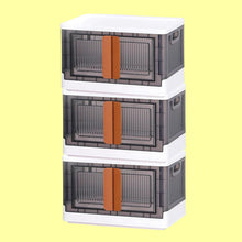 Plastic Folding Wardrobe Storage Organizer (3 Layer  1 Pc) Wukusy