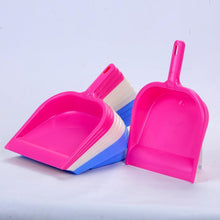 Durable Multi-Surface Plastic Dustpan with Handle - Heavy Duty Cleaning Tool