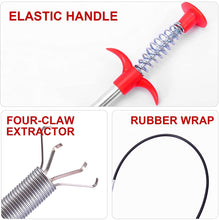 9127 Metal Wire Brush Hand Kitchen Sink Cleaning Hook Sewer Dredging Device (155 Cm)