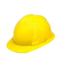 Yellow Plastic Hard Hat Construction Cap – Protective Safety Helmet (1 Pc)