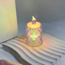 4 Pc Flameless And Smokeless Decorative Melting Candles Led Tea Light