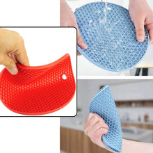 4-Pc Silicone Hot Mat Set - Protects Surfaces from Hot Vessels & Utensils Without Marks