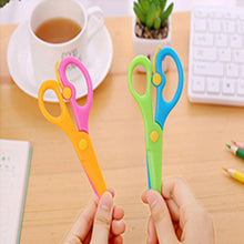 Kids Handmade Plastic Safety Scissors – Child-Friendly Safety Scissors for Safe Cutting