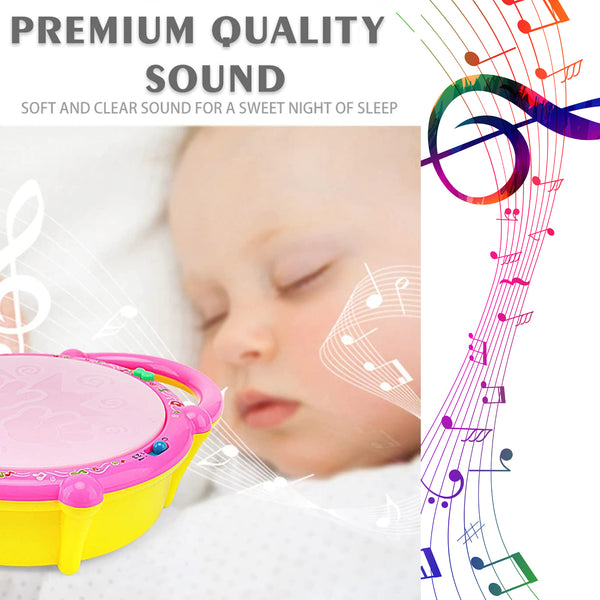 Flash Drum Toy – Colorful Musical Drum with Lights and Sound for Kids