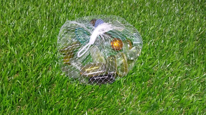 Glass Gem Stone Marbles – Flat Round Pebbles for Vase Fillers, Aquarium, and Fish Tank Decoration