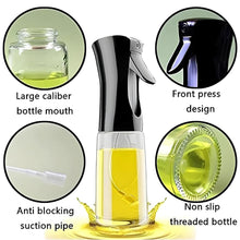 Glass Oil Dispenser Bottle Spray (1 Pc  200 Ml Approx)