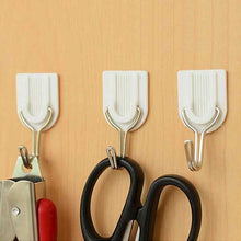 Adhesive Plastic Hook Towel Hanger – ABS for Kitchen & Bathroom