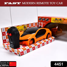 Remote Control Fast Modern Racing Car 3d Light With Go Forward And Backward