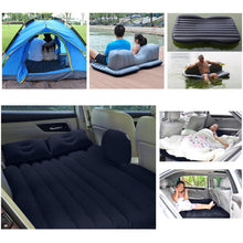 Car Inflatable Bed – Includes 2 Pillows & Air Pump, Fits Back Seat for Travel & Camping