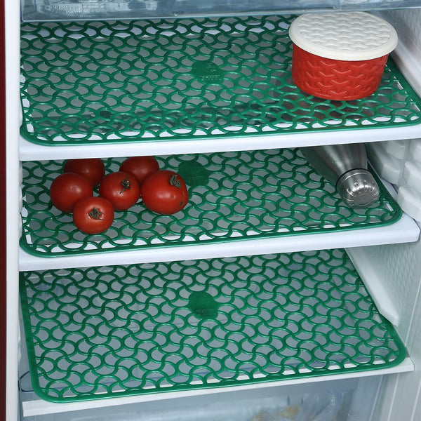 Waterproof PVC refrigerator drawer mats – multipurpose fridge mats set of 6 pcs