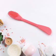 2-in-1 Double-Headed Silicone Face Mask Brush (1 Piece)