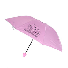 Rose Umbrella - Lightweight, Waterproof, UV Protection, Mini Folding with Creative Rose Flower Case