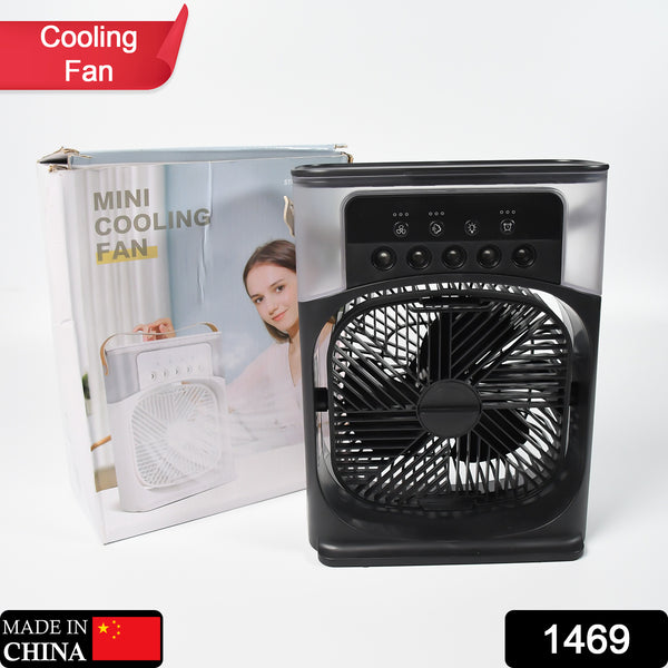 Portable Air Conditioner Fan – Personal Desk Cooler (Battery Not Included).