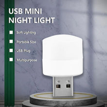 USB LED Night Light, Mini Portable Plug-In Lamp for PC and Laptop