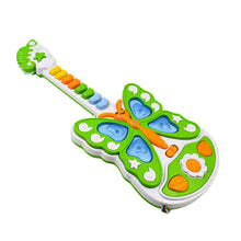 Butterfly Guitar Toy With Light And Music Toy (1 Pc  Battery Not Included)