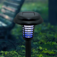 Garden Lighting UV LED Solar-Powered Mosquito Trap & Bug Zapper (1 Pc)