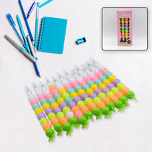 4572 Stylish Pearls Pen Plastic Moti Non-sharpening Design Pen Multicolor Pearls Moti Gel Pen Fancy Designer Attractive Gel Pen For Kids Pack Of (12 Pc Set )