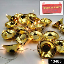 Led Diya Series Light Fairy Lights For Diwali Decoration (16 Diya)