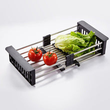 2189 Stainless Steel Expandable Kitchen Sink Dish Drainer Wukusy