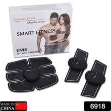 6-Pack Abs Stimulator – Wireless Abdominal Muscle Trainer & Body Massager (Rechargeable)