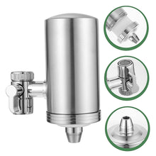 Stainless Steel Faucet Mount Water Filter – Water Purifier (1 Set)