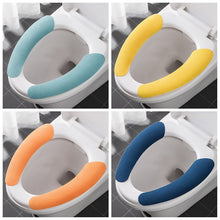 Soft & Warm Toilet Seat Cover Cushion - Washable, Comfortable Toilet Seat Pad