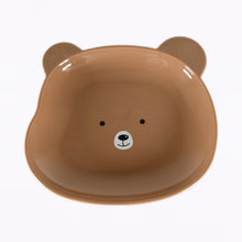 Bear Shaped Food Serving Plate - Durable Cartoon Snack Plate for Fruits and Desserts (1 Pc)