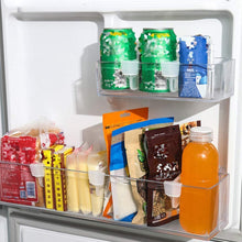 Plastic Storage Baskets Space Allocator Refrigerator Organizer Bins Partition Clip (10 Pcs Set) Wukusy