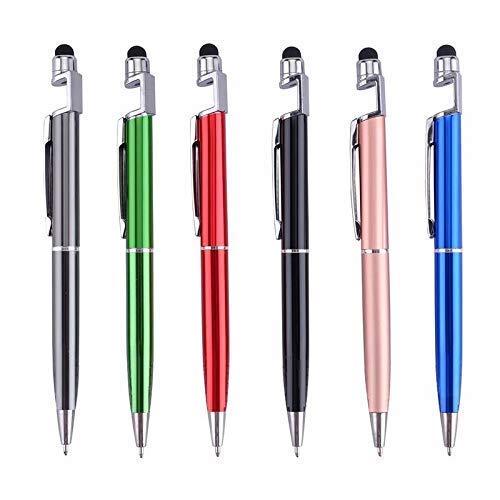 3-in-1 Ballpoint Stylus Pen with Mobile Stand – Multi-functional Writing & Touch Screen Pen