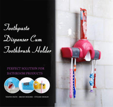 Automatic Toothpaste Squeezer Dispenser – Push Action Tube Holder