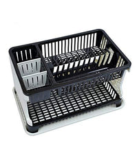 Kitchen Organizer Rack with Water Storing Tray – Dish Rack for Efficient Storage