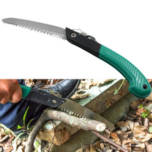 Folding Handsaw Pruning Saw – For Tree Trimming, Camping, Gardening, Hunting, Cuts Wood, PVC, Bone (1 Pc)