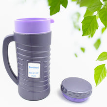 Thermos Insulated Flask Or Hot Kettle  Plastic Innner Steel Insulated Tea Kettle Hot And Cold Premium Tea Kettle Kettle  Easy To Carry  Leak Proof  Tea Jug  Coffee Jug  Water Jug  Hot Beverag (1200 Ml 1700ml )