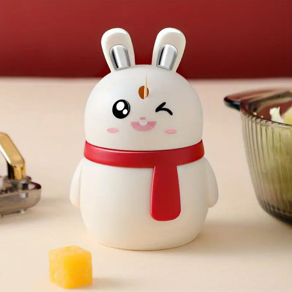 Rabbit Shape Toothpick Dispenser – Durable, Small Size, Pressing Accessory for Home, Kitchen & Dining