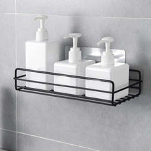 Multipurpose Wall-Mount Metal Shelf and Rack – Bathroom and Kitchen Storage Organizer