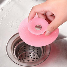 Creative 2-in-1 Silicone Sewer Sink Sealer & Drainer Cover (Multicolour)