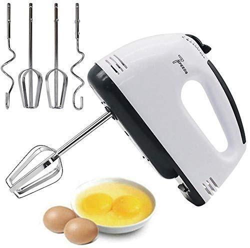 Compact Hand Electric Mixer Blender – Whipping and Mixing with Attachments