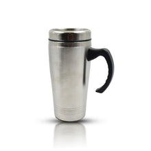 Stainless Steel Vacuum Glass Insulated Glass Coffee Cups (With Lid  Handle  1 Pc)