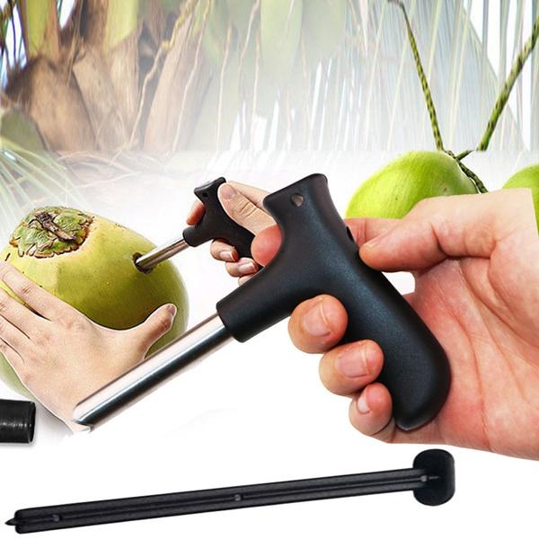 Premium Coconut Opener Tool with Comfortable Grip