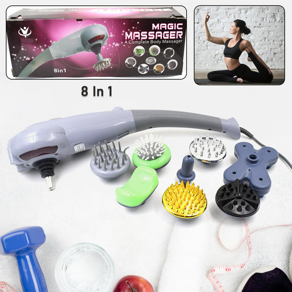 Electric 8 In 1 Full Body Massager Magic Massager (1 Set)