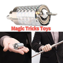 Magic Toy Metal High Elasticity Steel Cane – Silver Appearing Magic Trick