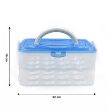 Double Layer 48-Grid Egg Storage Box – Premium Container for Safe and Organized Egg Storage