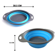 Round Sili Strain – Foldable Multipurpose Kitchen Tool