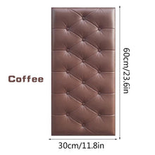 3d Wall Cushion Brown