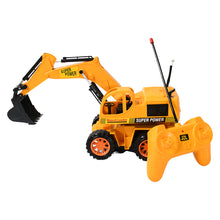 Plastic JCB Construction Toy – Remote Control JCB Truck for Kids, Super Power RC Construction Vehicle Toy (1 Set)