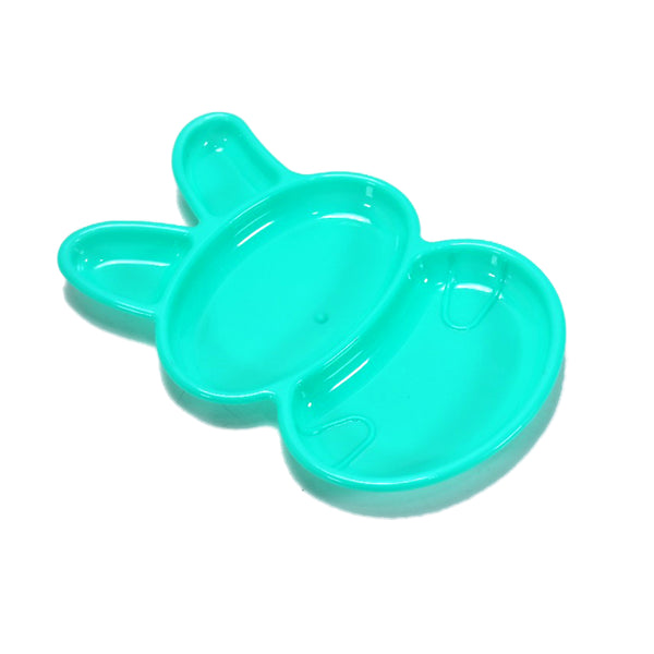 7101 Rabbit Shape Dish 6 Pcs For Kids (Multicolor)